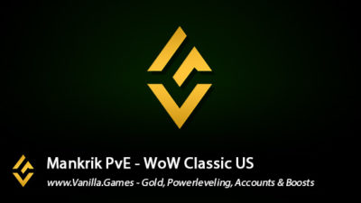 Mankrik PvE Gold and Accounts