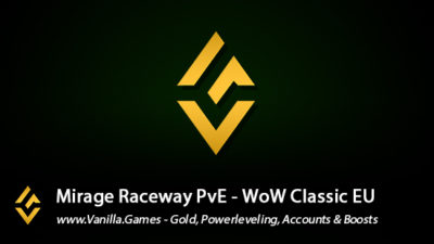 Mirage Raceway PvE Gold and Accounts