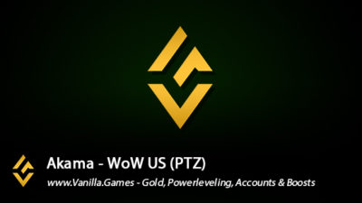 Akama US Info, Gold for Alliance & Horde