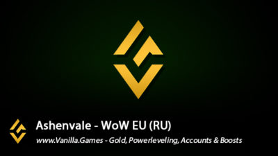 Ashenvale EU Info, Gold for Alliance & Horde
