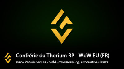 Confrérie du Thorium RP EU Info, Gold for Alliance & Horde