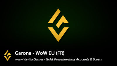 Garona EU Info, Gold for Alliance & Horde