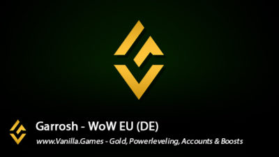 Garrosh EU Info, Gold for Alliance & Horde