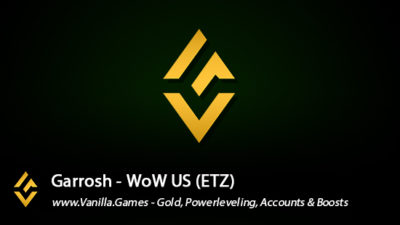 Garrosh US Info, Gold for Alliance & Horde