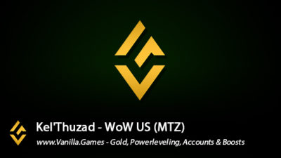 Kel'Thuzad US Info, Gold for Alliance & Horde
