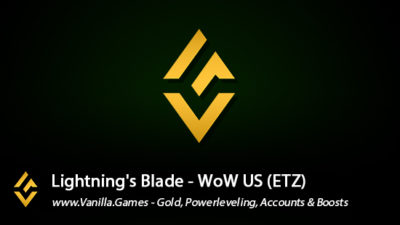 Lightning's Blade US Info, Gold for Alliance & Horde