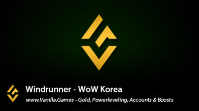 Windrunner Korea Info, Gold for Alliance & Horde