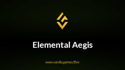 Elemental Aegis Gil Final Fantasy 14 (FF14)