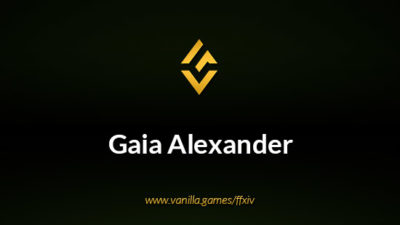 Gaia Alexander Gil Final Fantasy 14 (FF14)