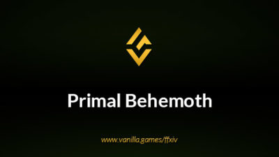 Primal Behemoth Gil Final Fantasy 14 (FF14)