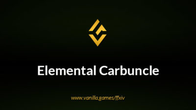 Elemental Carbuncle Gil Final Fantasy 14 (FF14)