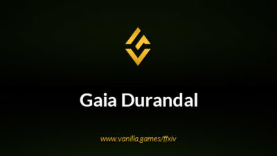 Gaia Durandal Gil Final Fantasy 14 (FF14)