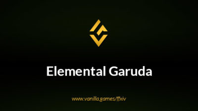 Elemental Garuda Gil Final Fantasy 14 (FF14)