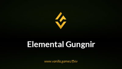 Elemental Gungnir Gil Final Fantasy 14 (FF14)