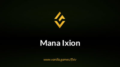 Mana Ixion Gil Final Fantasy 14 (FF14)