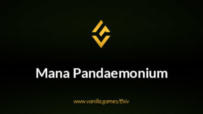 Mana Pandaemonium Gil Final Fantasy 14 (FF14)