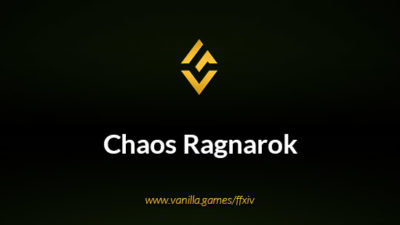 Chaos Ragnarok Gil Final Fantasy 14 (FF14)