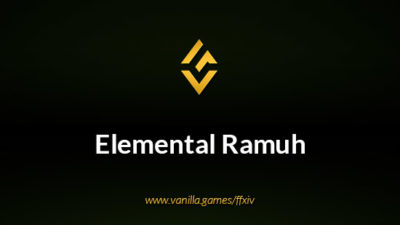 Elemental Ramuh Gil Final Fantasy 14 (FF14)