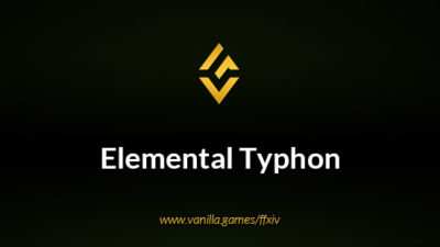 Elemental Typhon Gil Final Fantasy 14 (FF14)