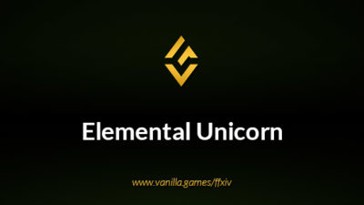Elemental Unicorn Gil Final Fantasy 14 (FF14)