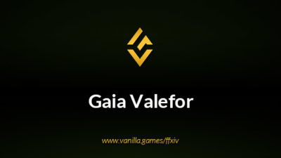 Gaia Valefor Gil Final Fantasy 14 (FF14)
