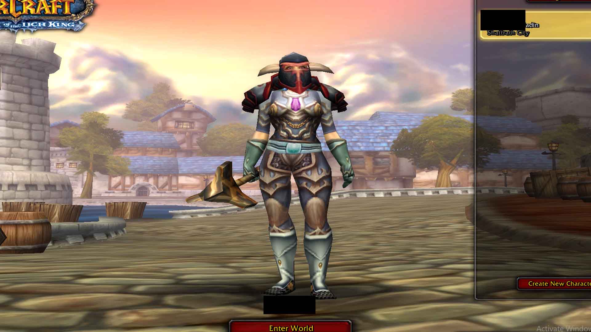 Human Female Paladin 70 lvl ChromieCraft for sale Human Female Paladin 70 lvl ChromieCraft for sale