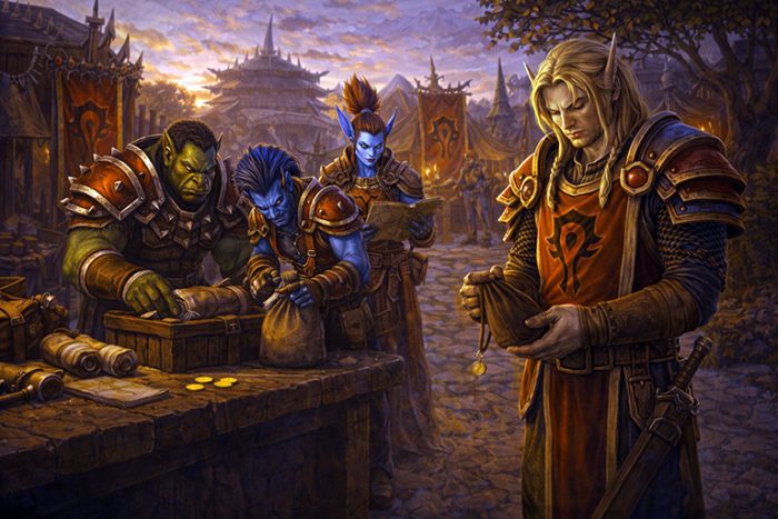 Casual WoW player gold gap in group content