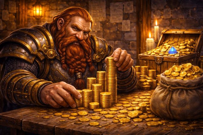 Classic WoW character counting gold Classic WoW character counting gold