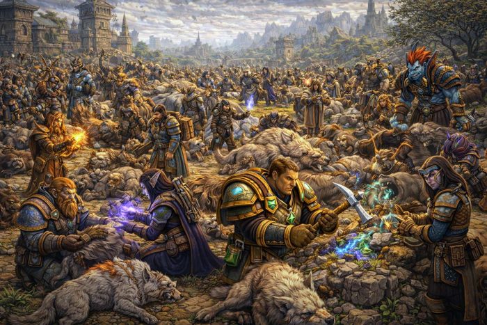 Gold farming on private WoW servers