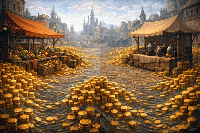 Gold price volatility on low population WoW servers