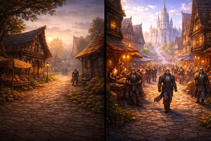 Gold visibility differences between WoW versions