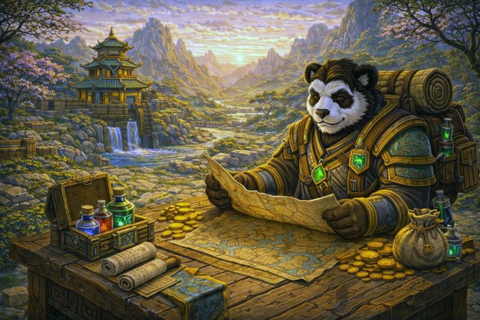 Managing gold efficiently in MoP Classic