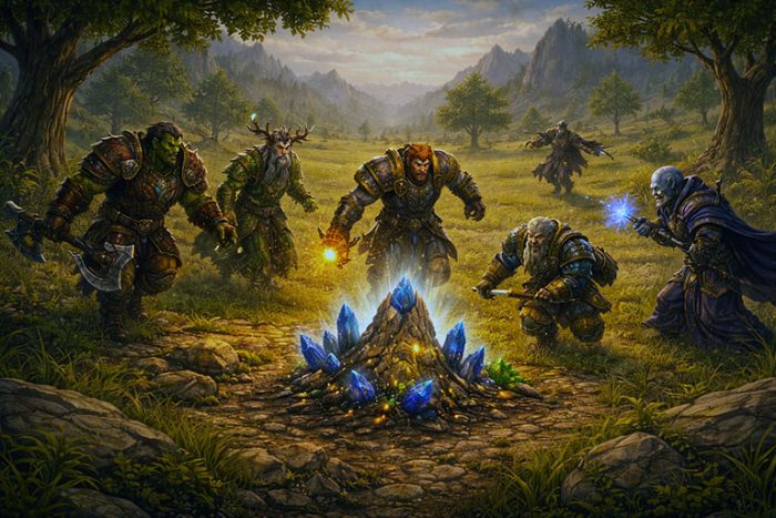 Resource competition on Anniversary servers