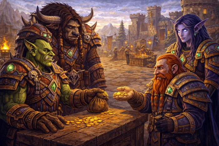 Responsible WoW gold delivery behavior
