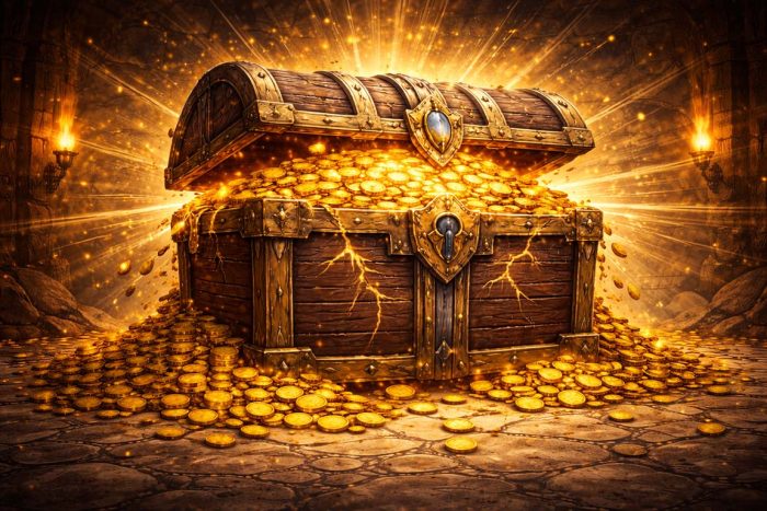 WoW Gold coins chest WoW Gold coins chest