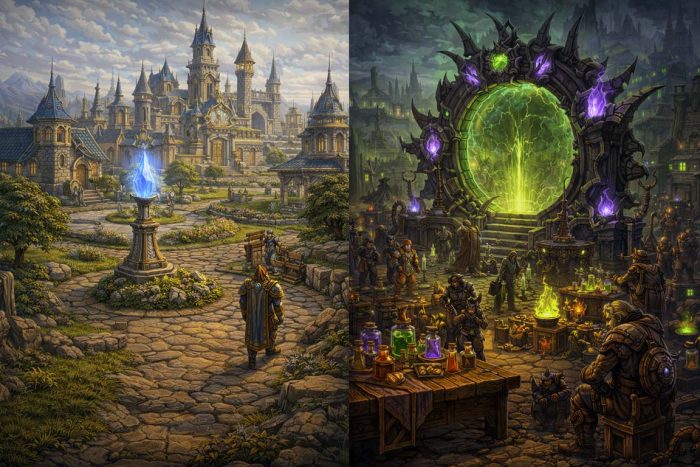WoW Private server gold vs Blizzard server gold comparison