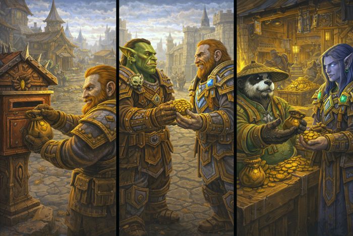 WoW gold delivery method mistakes