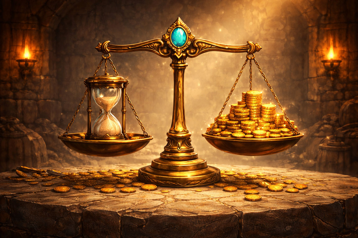 World of Warcraft Time vs Gold