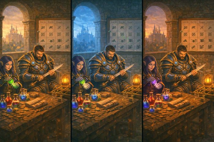 Consistent gold management in WoW