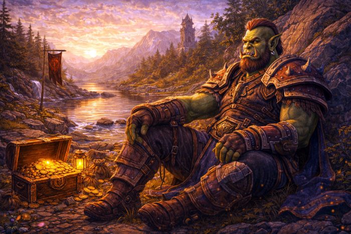 Experienced WoW player gold management