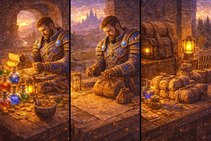 Time management and gold in WoW