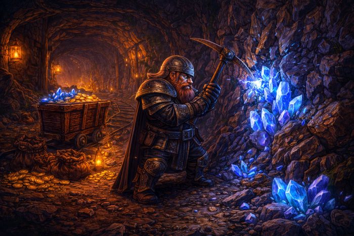 Reinforces legitimate gold sources and long-term economy themes.