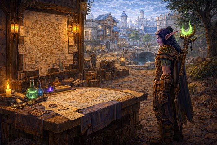 Using professions as part of a broader gold strategy in WoW Classic