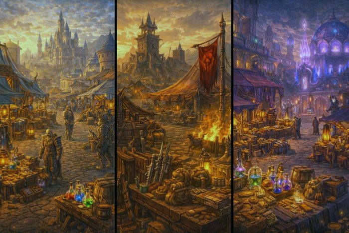 WoW server types and gold decisions