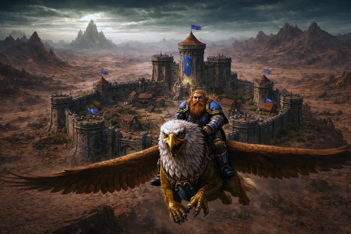 Epic flying mount in TBC Anniversary representing mobility and gold investment